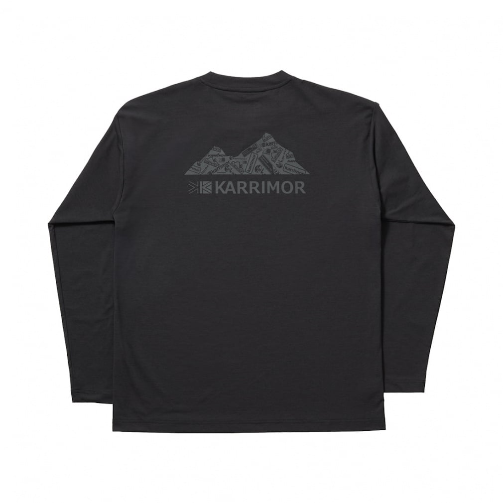 comfort L/S T コンフォート L/S T(ブラック-S)