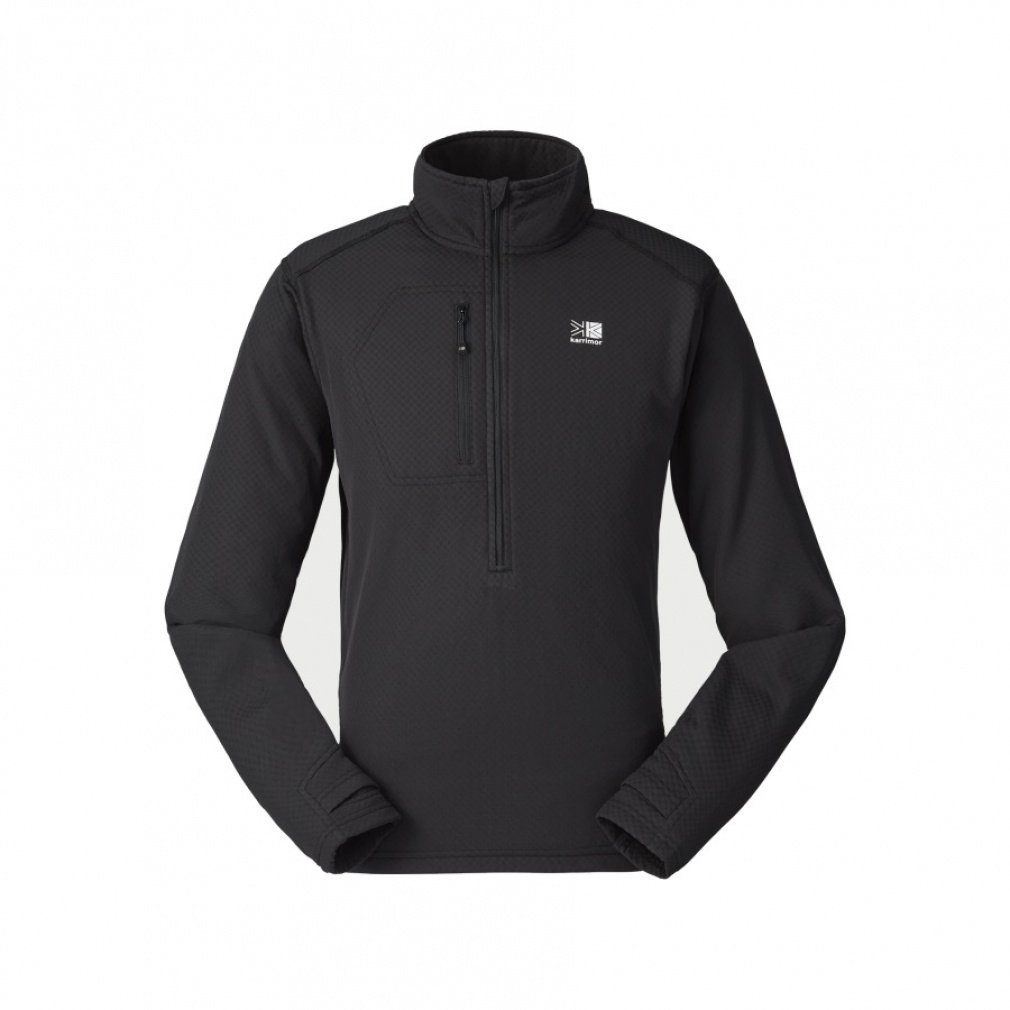 J}[ AEghA TVc thermal half-zip T[} n[tWbv 101508 karrimor