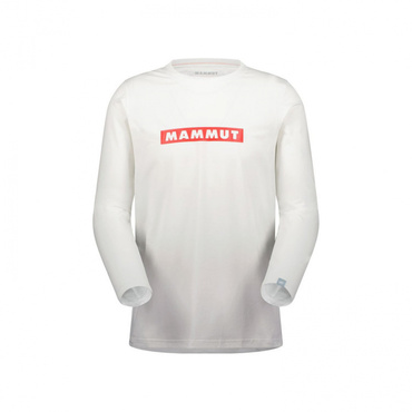 キューディー ロゴ プリント ロングスリーブ Tシャツ アジアンフィット メン