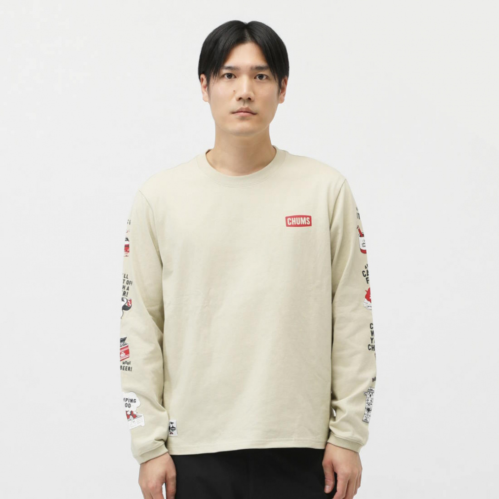 Boobys SOTOASOBI CAMP L/S T-Shirt(グレイシュオーカー-S　メンズ)