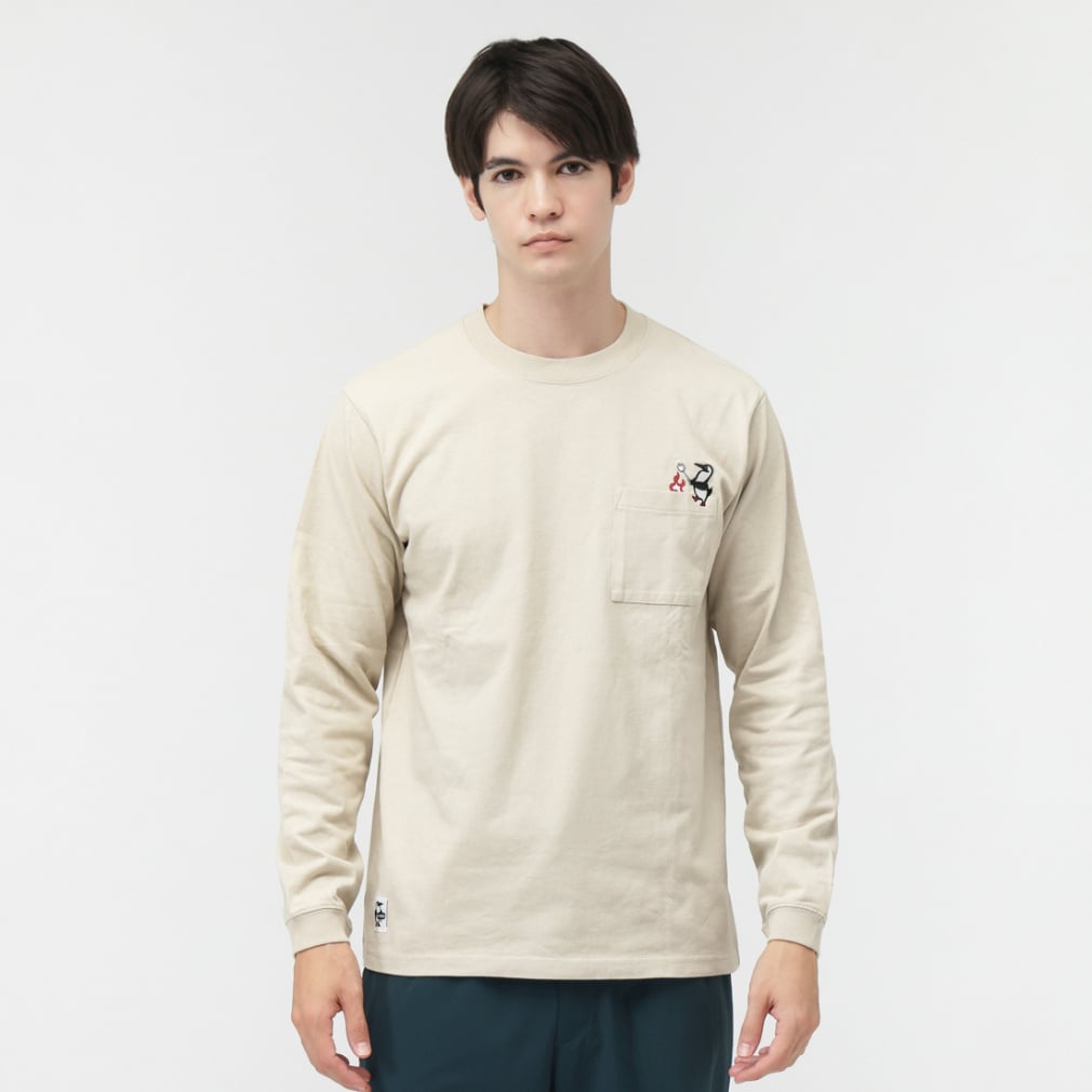 【アルペン限定モデル】 Boobys SOTO Bonfire L/S T(サンド-S)