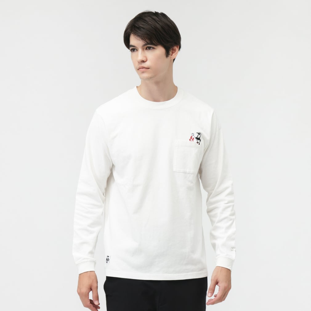 【アルペン限定モデル】 Boobys SOTO Bonfire L/S T(ホワイト-S)