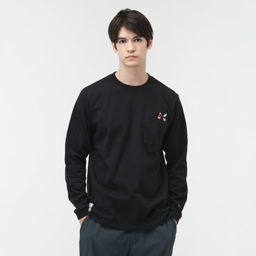 【アルペン限定モデル】 Boobys SOTO Bonfire L/S T(ブラック-S)