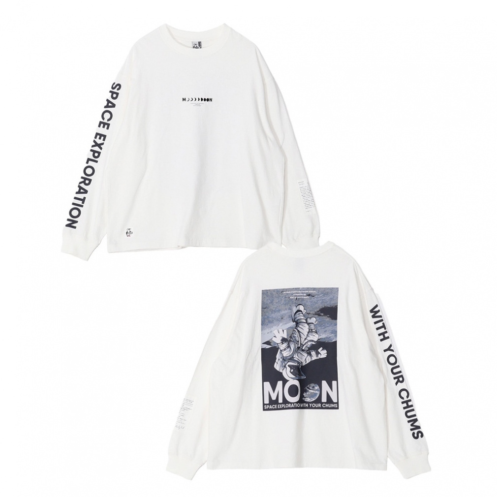 2025秋冬 チャムス メンズ アウトドアカジュアル 長袖Tシャツ Space