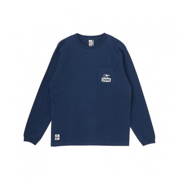 [チャムス] Tシャツ Booby Logo Brushed L/S T-Shirt メンズ 2025秋冬 チャムス メンズ アウトドアカジュアル 長袖Ｔシャツ Booby Face Pocket Brushed L/S T-Shirt  CH01-2670 N001 : ネイビー CHUMS｜Alpen Online 公式オンラインストア