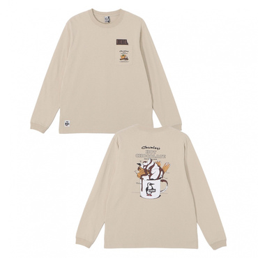 Hot Chocolate Pocket Brushed L/S T-Shirt