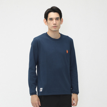 CHUMS Yatai de Otsukare! Brushed L/S T チャムスヤタイデオツカレ！ブラッシュドロングスリーブTシャツ