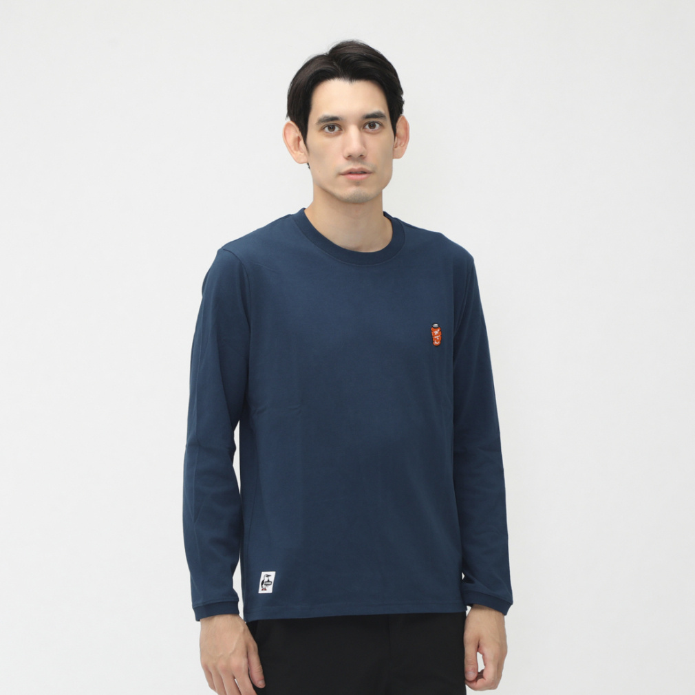 CHUMS Yatai de Otsukare! Brushed L/S T チャムスヤタイデオツカレ！ブラッシュドロングスリーブTシャツ