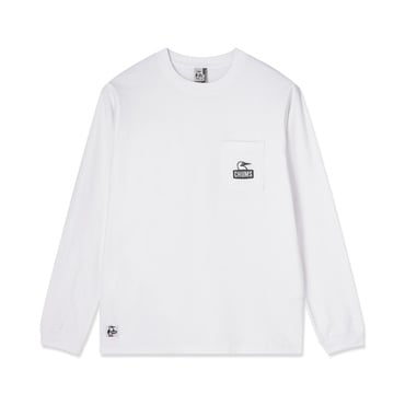 Booby Face Pocket Brushed L/S T-Shirt