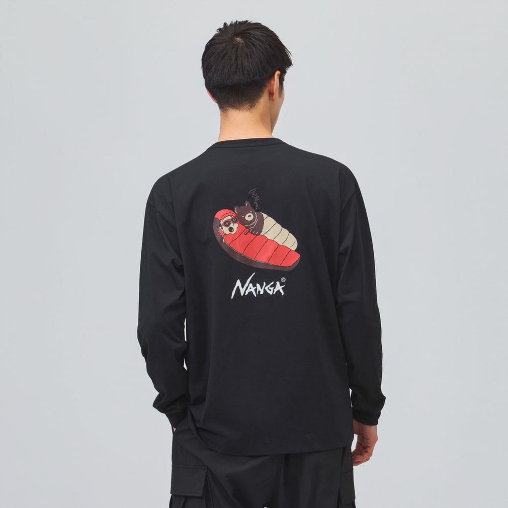 アルペン限定】 ナンガ メンズ アウトドアカジュアル 長袖Tシャツ