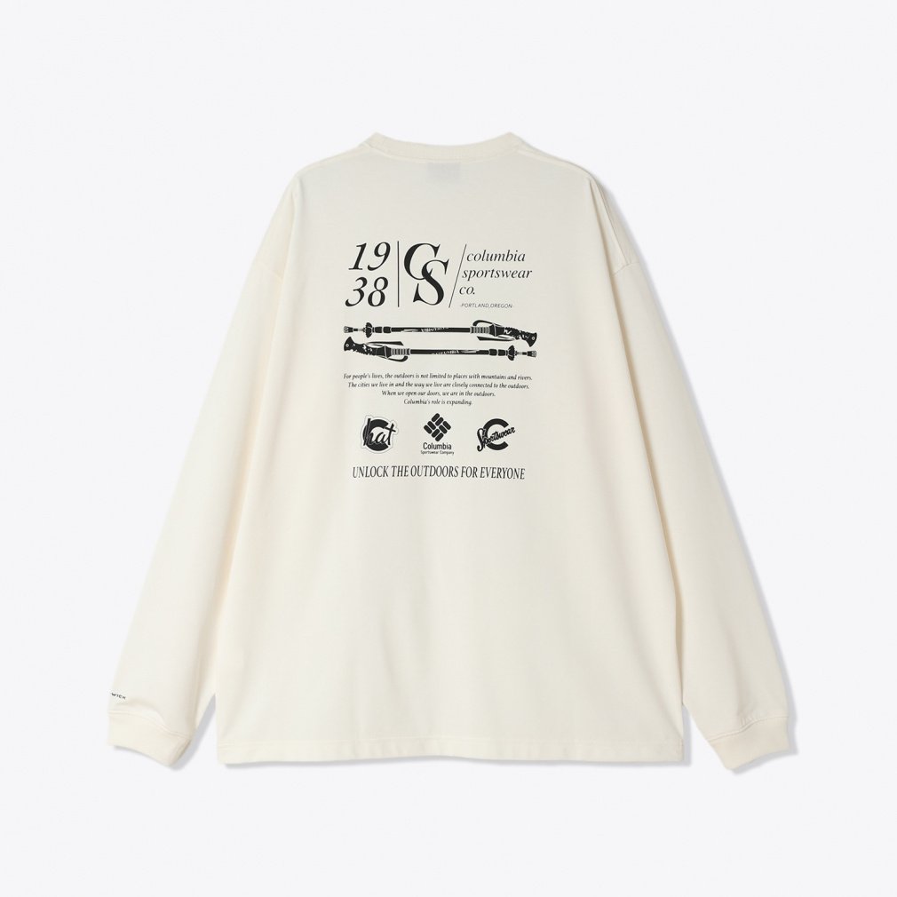 スタックブルックグラフィックロングスリーブTシャツ｜Alpen Online