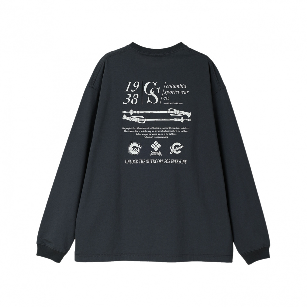 2025春夏 コロンビア メンズ アウトドア 長袖Tシャツ スタックブルック