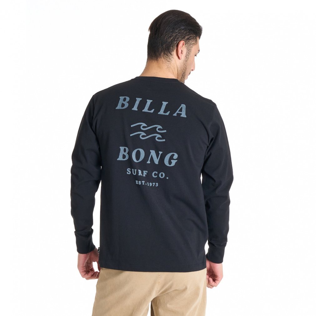 2025秋冬 ビラボン メンズ アウトドアカジュアル 長袖Tシャツ ONE TIME BF012050 BILLABONG
