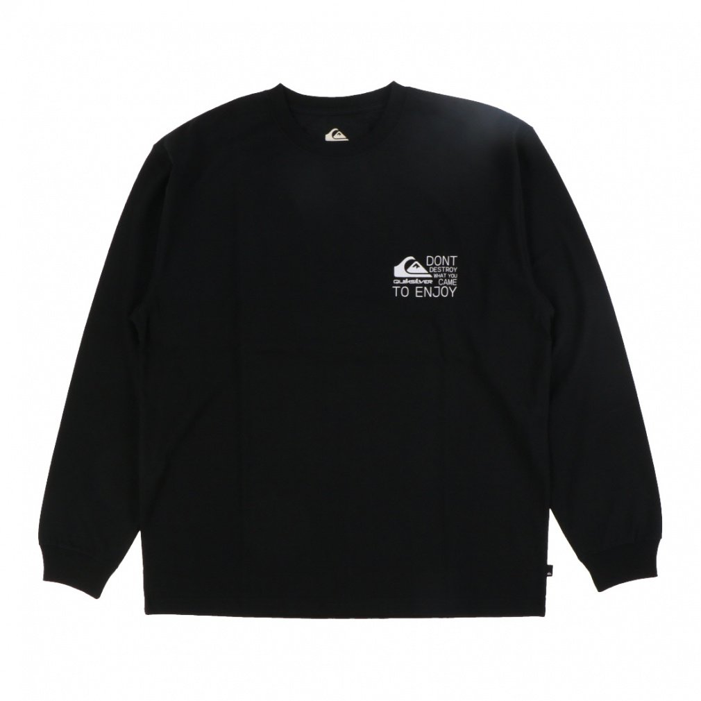 2025秋冬 クイックシルバー メンズ サーフ 長袖Tシャツ TC DISTORTED