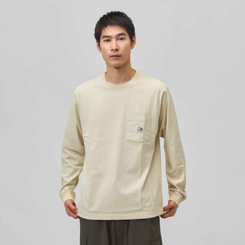 2026秋冬 クイックシルバー メンズ アウトドアカジュアル 長袖Tシャツ