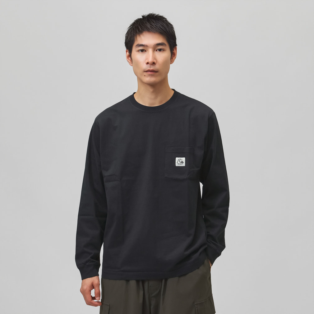 2026秋冬 クイックシルバー メンズ アウトドアカジュアル 長袖Tシャツ