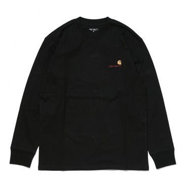 L/S AMERICAN SCRIPT T-SHIRT