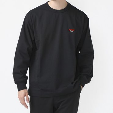 ECO HYBRID BOX LOGO EMBROIDERY L/S TEE