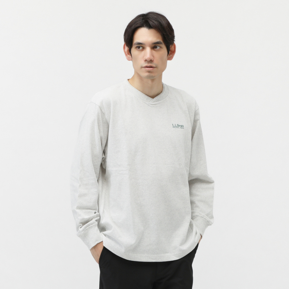 Union Long-Sleeve Tee(ライトグレー-M)