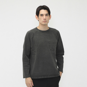 L/S HVY POCKET TEE