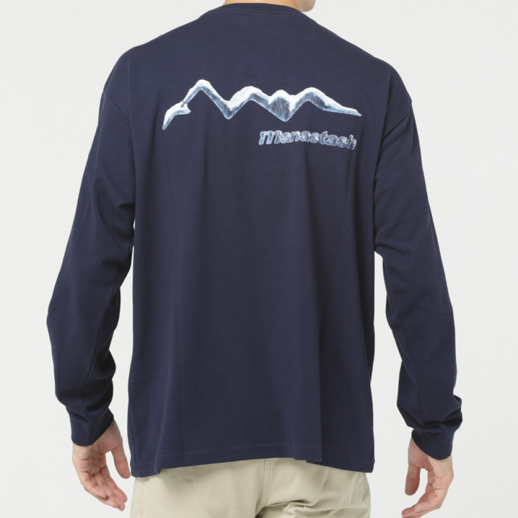 CHILLIMESH L/S TEE ICY MT(ネイビー-M)