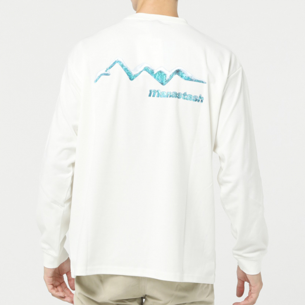 CHILLIMESH L/S TEE ICY MT(ホワイト-M)