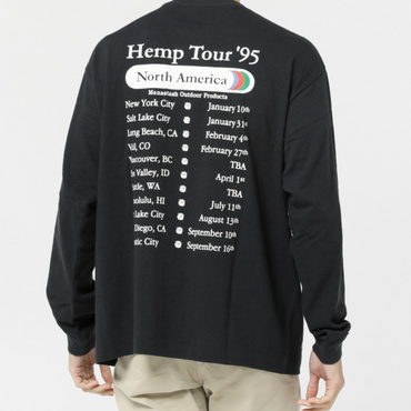 HEMP L/S TEE HEMP TOUR