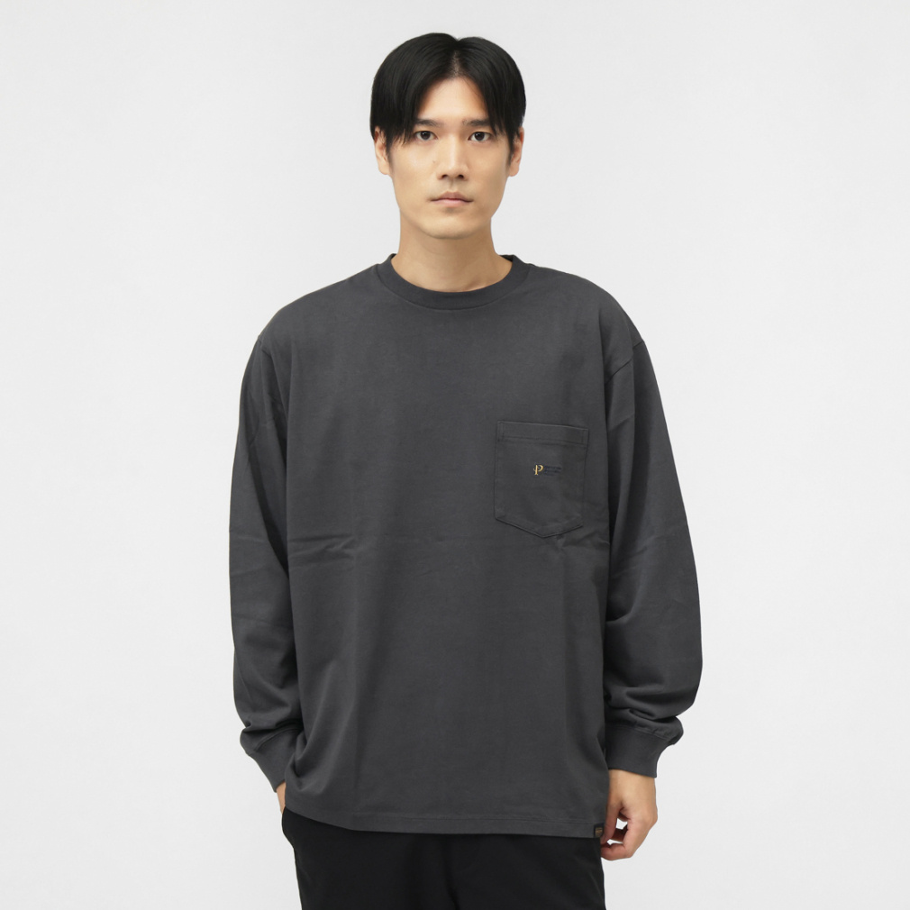 ペンドルトン メンズ アウトドアカジュアル 長袖Tシャツ LOGO EMB LS