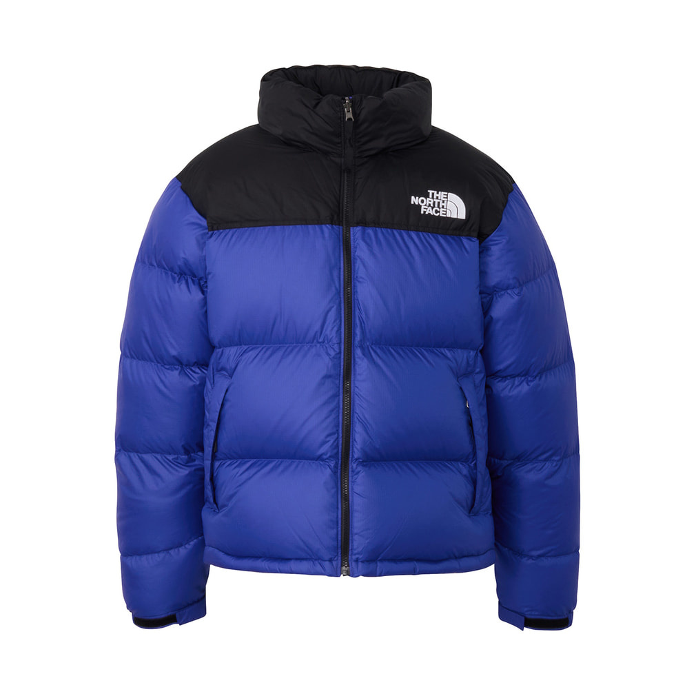 Nuptse Jacket ヌプシジャケット(ブルー×ブラック-S)