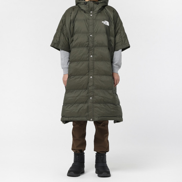 Padded Poncho Coat