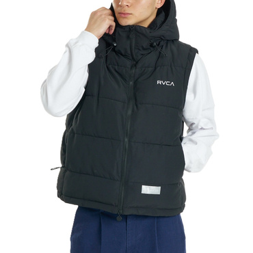 BACK PATCH PUFFER VEST