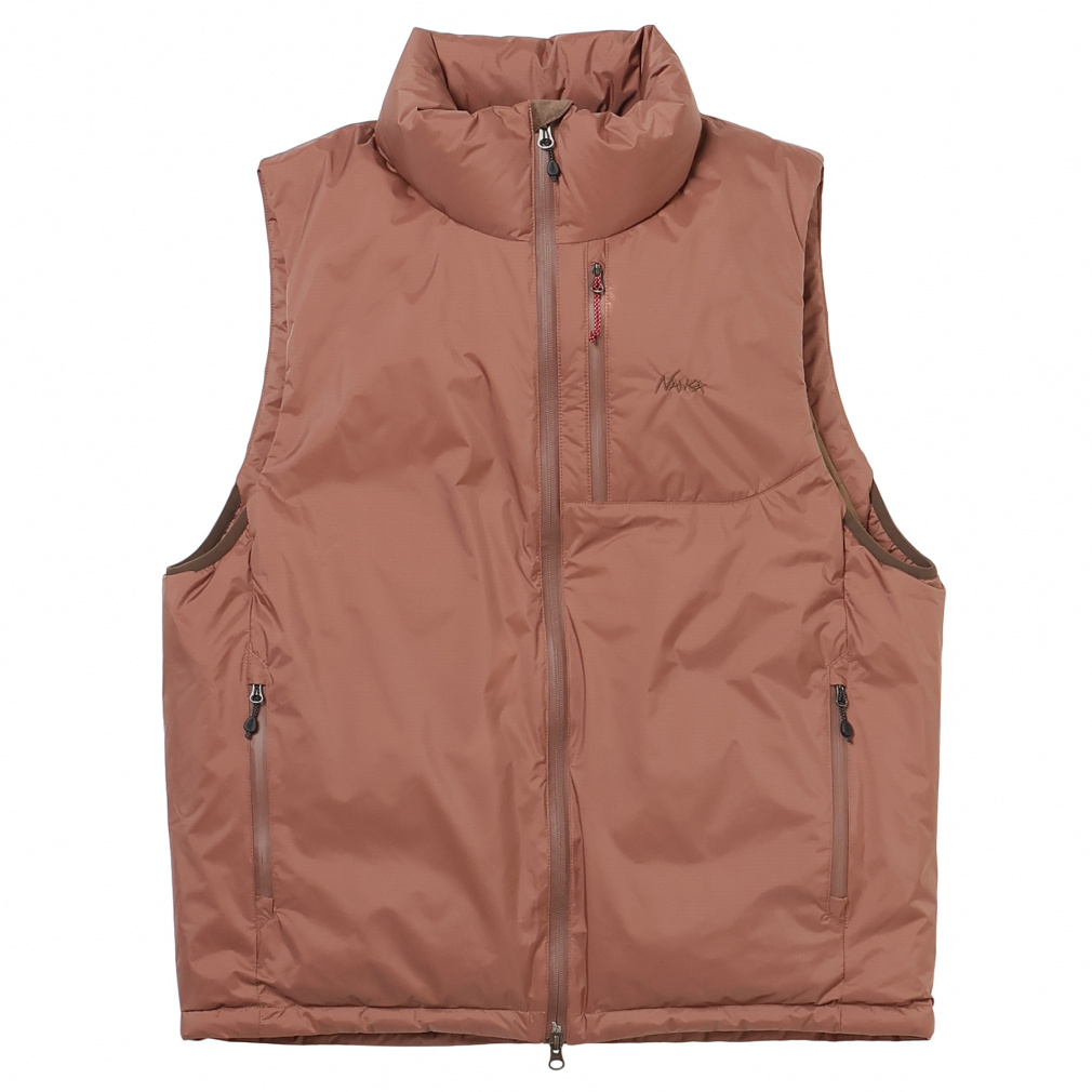 AURORA TEX STAND COLLAR DOWN VEST
