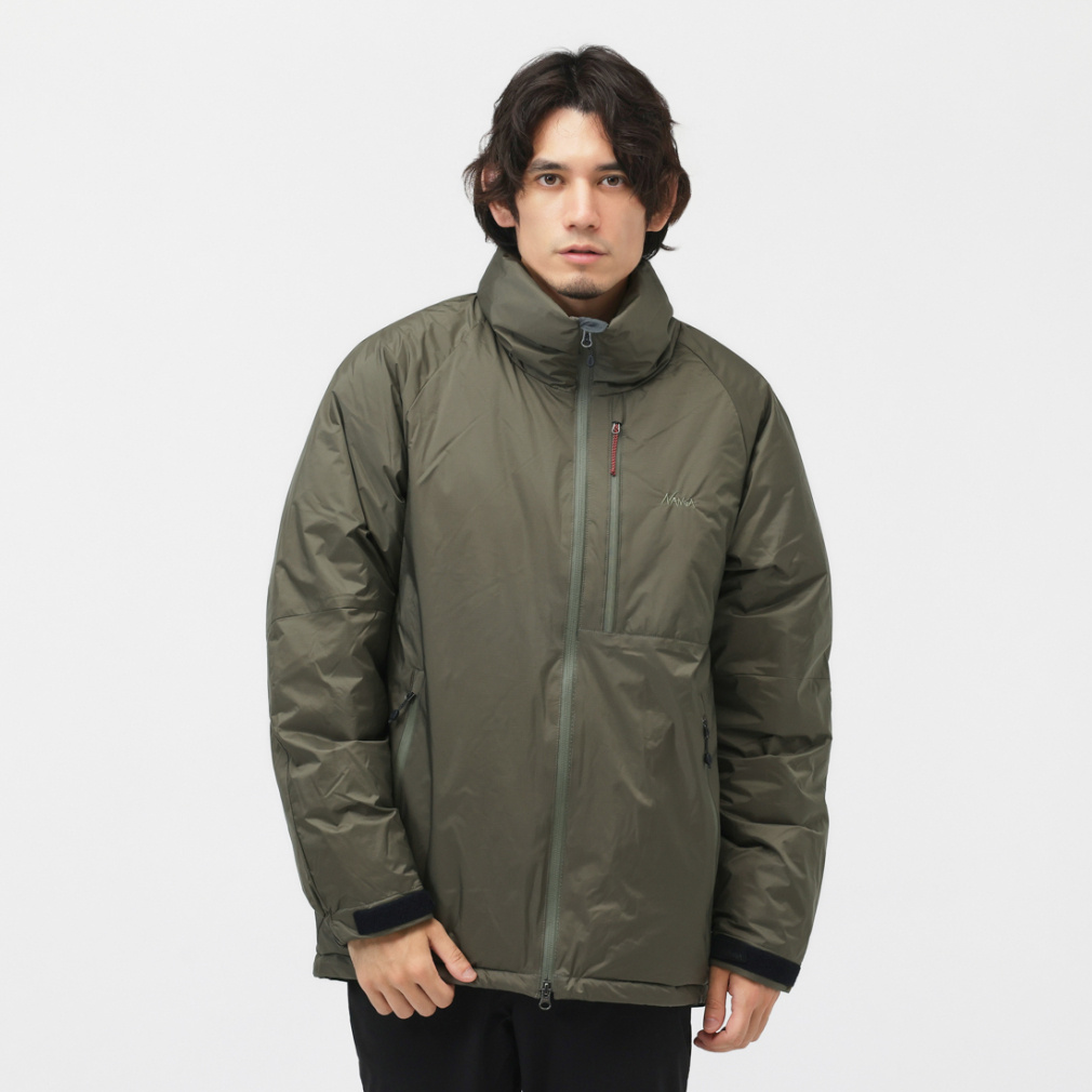 �i���K �����Y �A�E�g�h�A�J�W���A�� �_�E���W���P�b�g AURORA TEX STAND COLLAR DOWN JACKET 1A002 NANGA