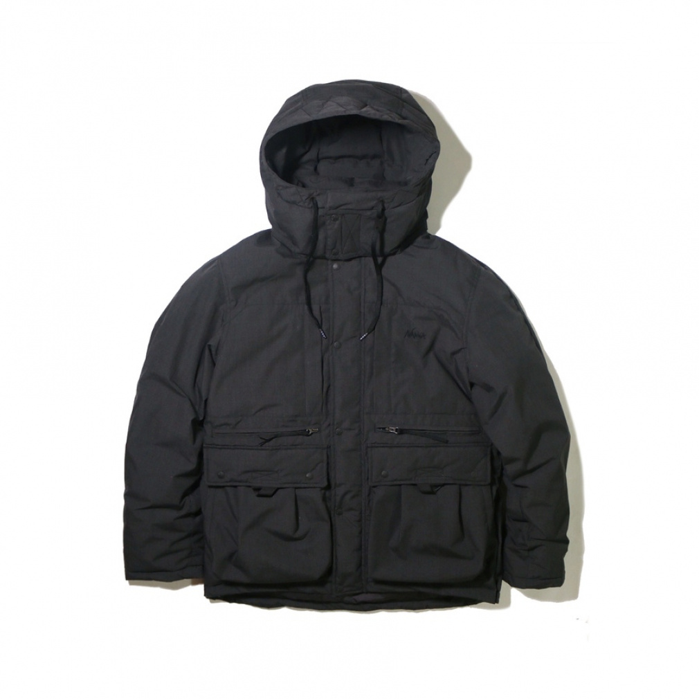 HINOC DOWN JACKET(チャコールグレー-S)
