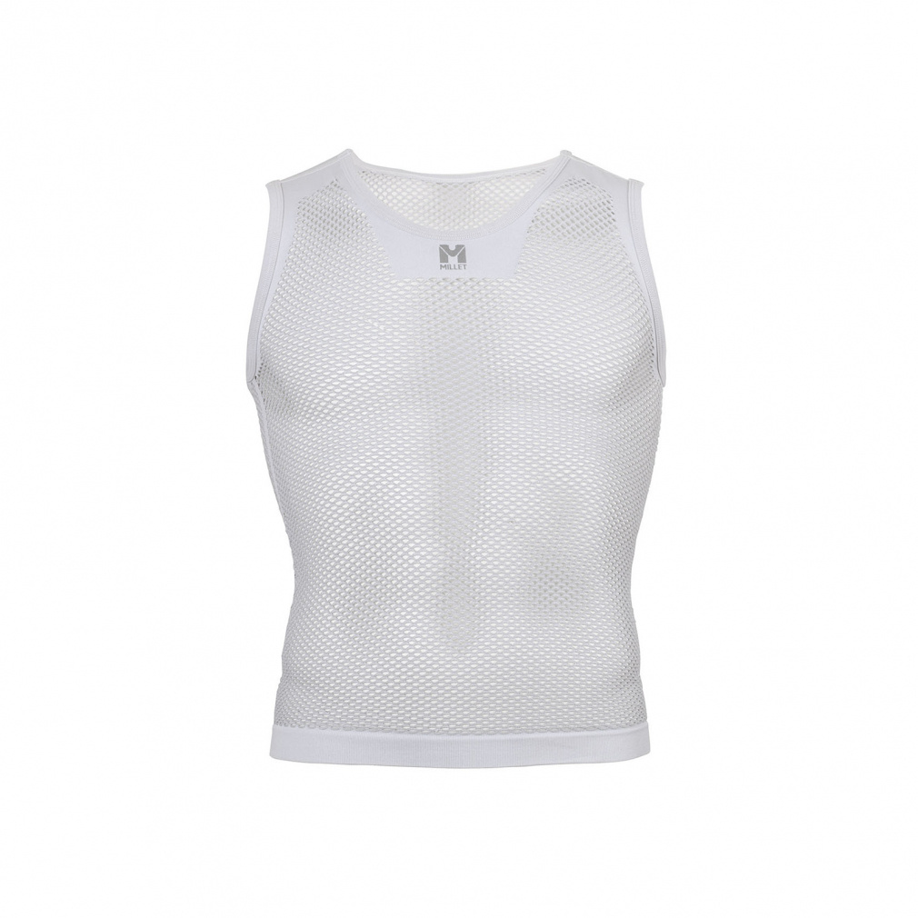DRYNAMIC MESH NS CREW(ライトグレー-S-M)