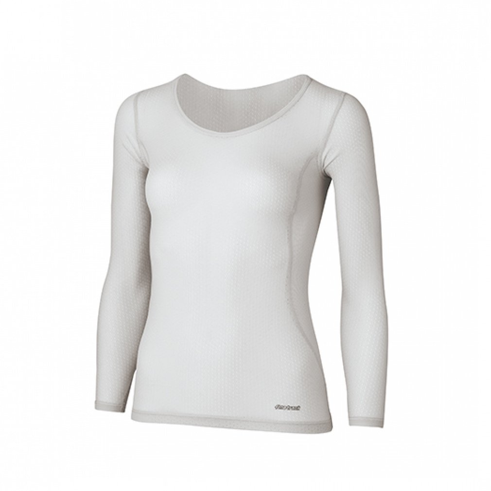 ドライレイヤーベーシックロングスリーブ(ライトグレー-S)