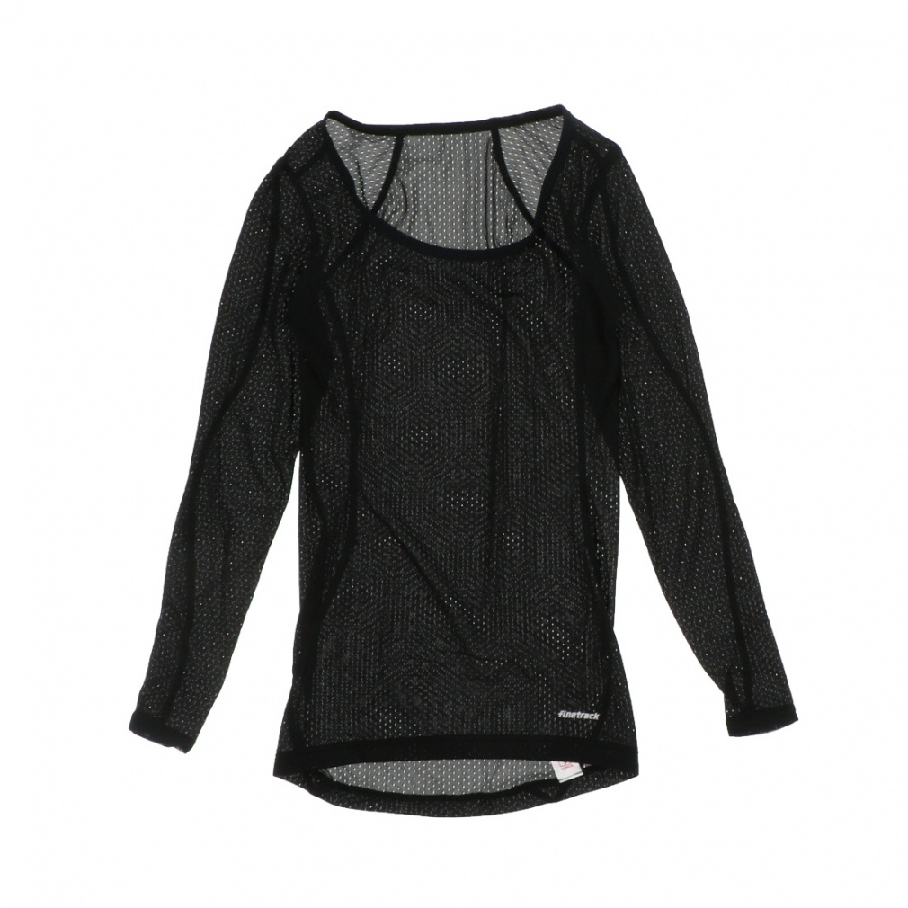 ドライレイヤーベーシックロングスリーブ(ブラック-S)