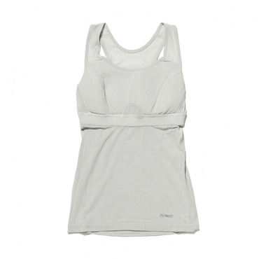 ドライレイヤークールブラタンクトップ(ライトグレー-S)