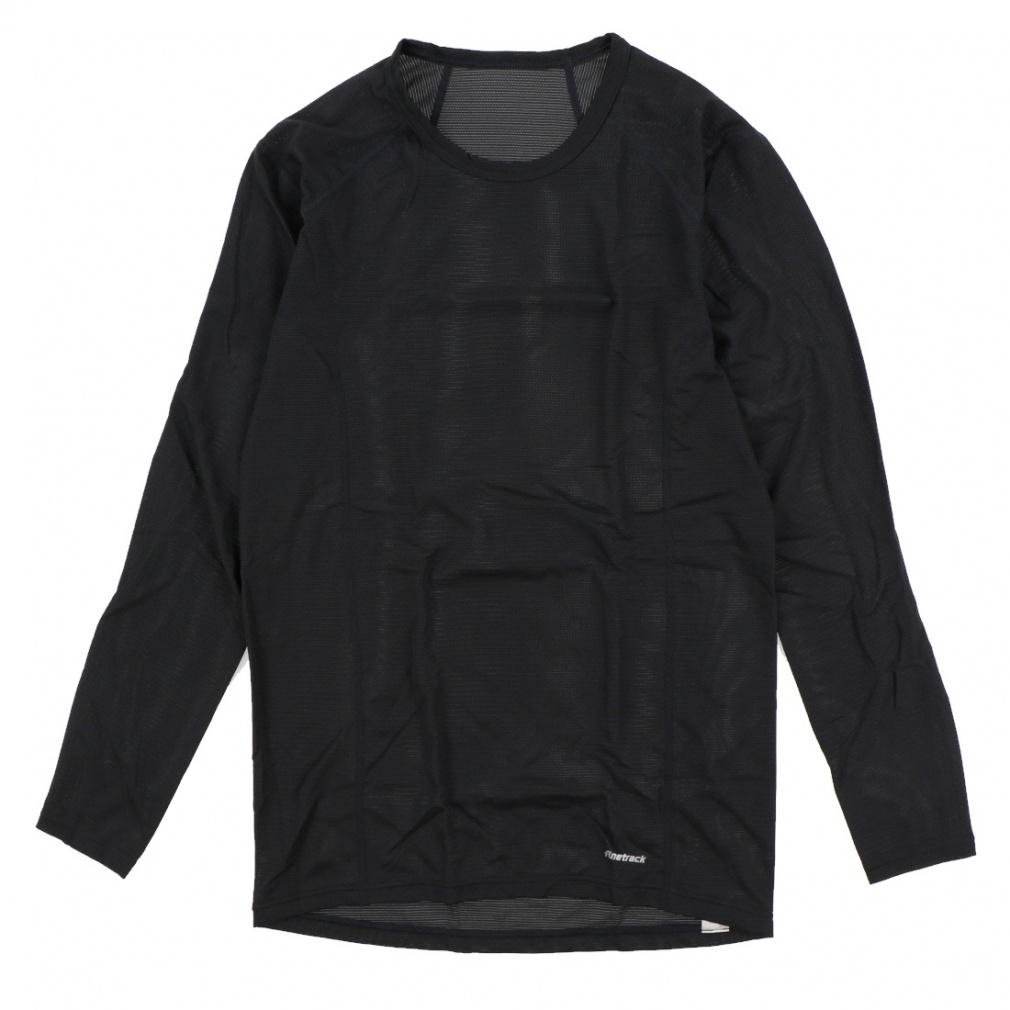 ファイントラック メンズ アウトドア 長袖アンダーシャツ ドライ