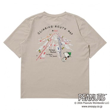 グラフィック半袖Tピーナッツ登頂ルート