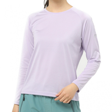 吸水速乾クルー長袖Tシャツ