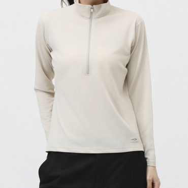 ドライUV長袖ハーフZIP