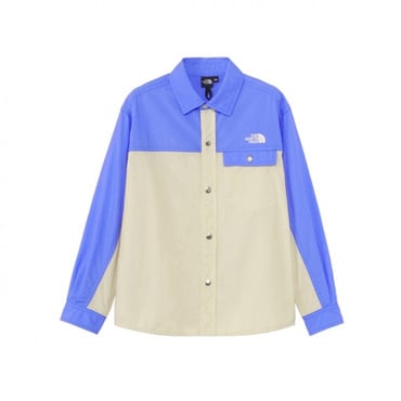 L/S Nuptse Shirt キッズ ロングスリーブヌプシシャツ
