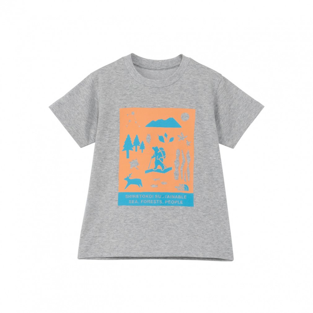 T S/S Shiretoko Toko T トドラーショートスリーブシレトコトコティー(キッズ)