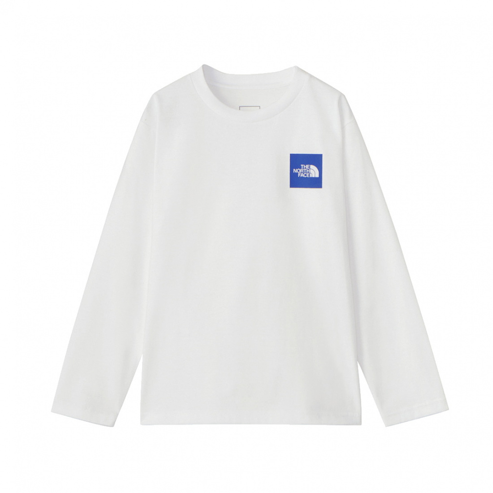 ザ・ノース・フェイス アウトドア ジュニア 子供 半袖Tシャツ キッズ ロングスリーブスモールスクエアロゴティー NTJ32357 THE NORTH FACE