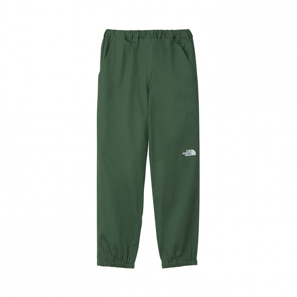 Cotton Easy Pant コットンイージーパンツ(キッズ)(オリーブ-130cm)