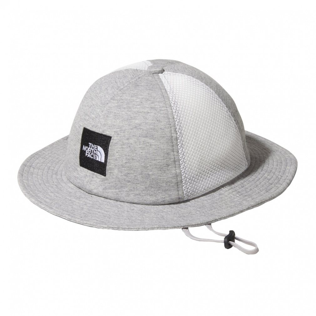 キッズ スクエアロゴメッシュハット Kids Square Logo Mesh Hat(グレー-M)