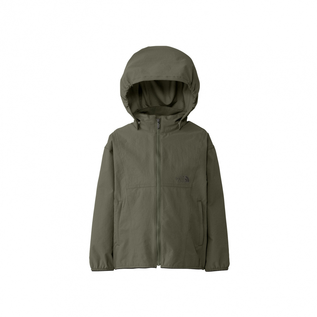 T TNF Be Free Jacket トドラーTNFビーフリージャケット(キッズ)(グレッシュグリン-100cm)