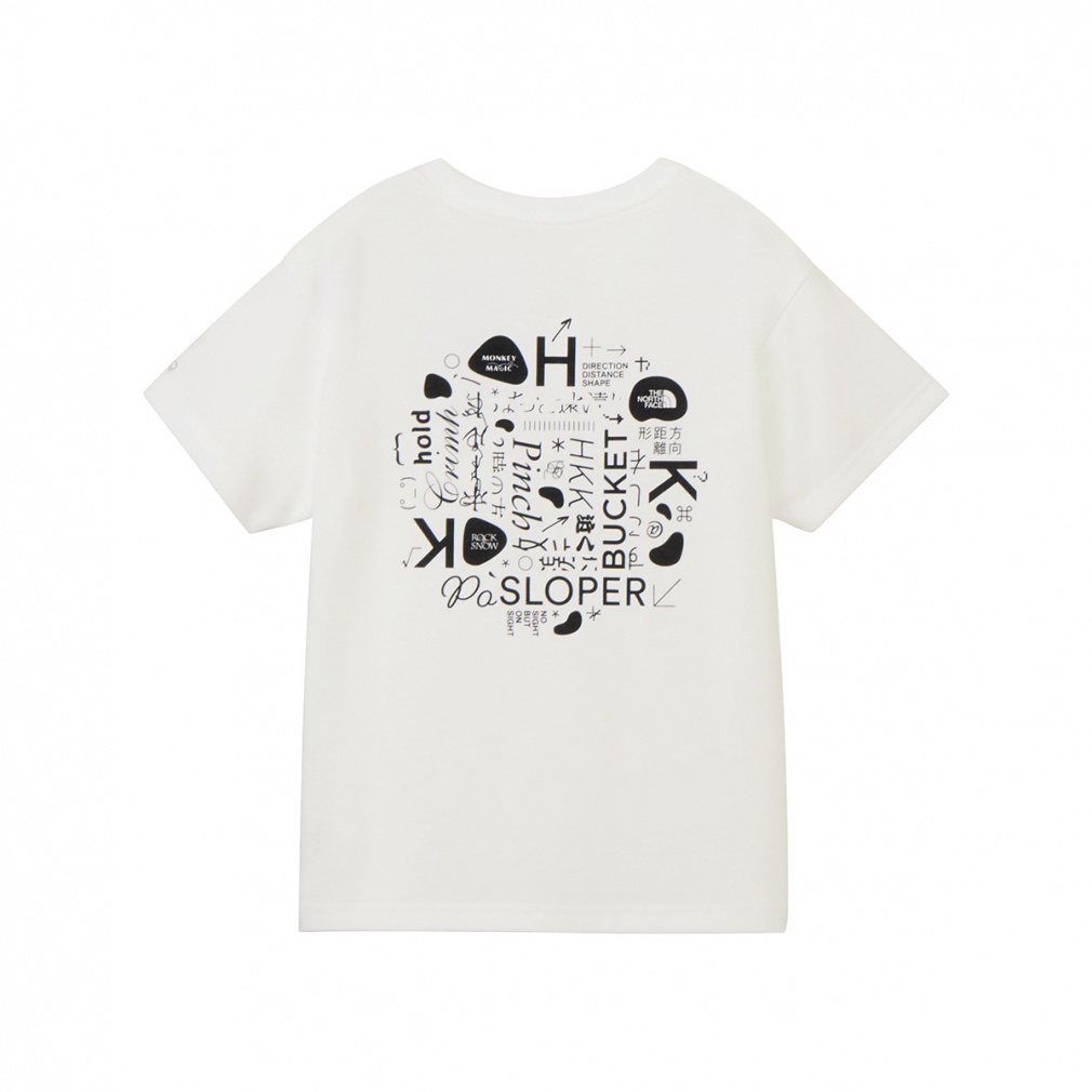 S/S TNF Monkey Magic Tee ショートスリーブTNFモンキーマジックティー(ホワイト-130cm)