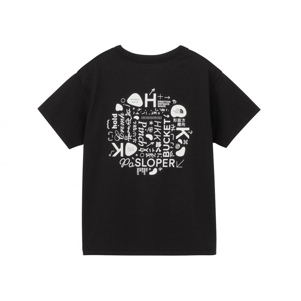 S/S TNF Monkey Magic Tee ショートスリーブTNFモンキーマジックティー(ブラック-130cm)